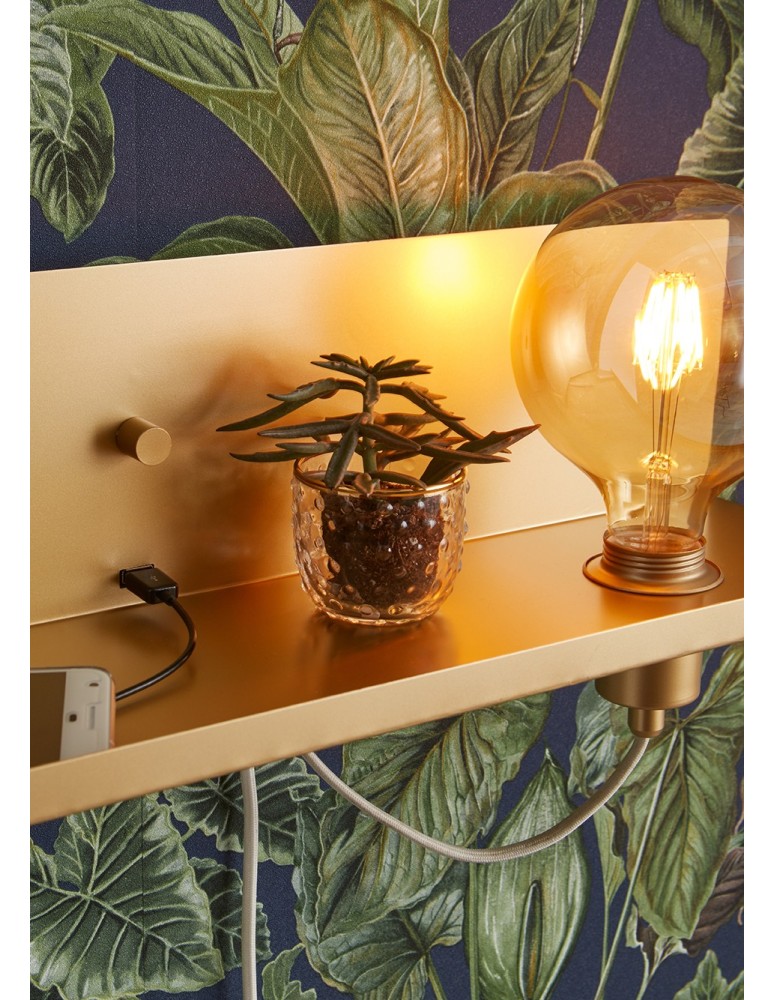 Scandinavian style wall lamps - Markslojd MULTI Wall lamp 1L Gold 107791 - product kolory-swiatla.pl 4