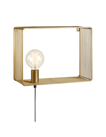 Markslojd SHELF Wall lamp 1L Gold 107815