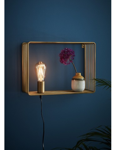Markslojd SHELF Wall lamp 1L Gold 107815 - product 2