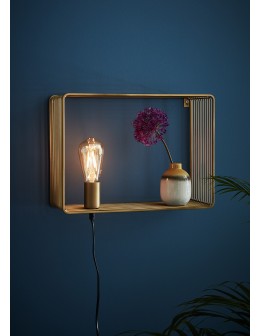 Markslojd SHELF Wall lamp 1L Gold 107815 - product 2