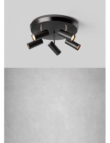 Markslojd TORINO Sufitowa 5L Czarny/Stal 107782 - produkt 2