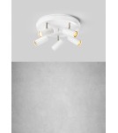 Spotlight ceiling lamps - Markslojd TORINO Ceiling Light 5L White/Steel 107781 - product 2