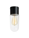 Markslojd ZEN Ceiling 1L Black/Transparent IP44 107796