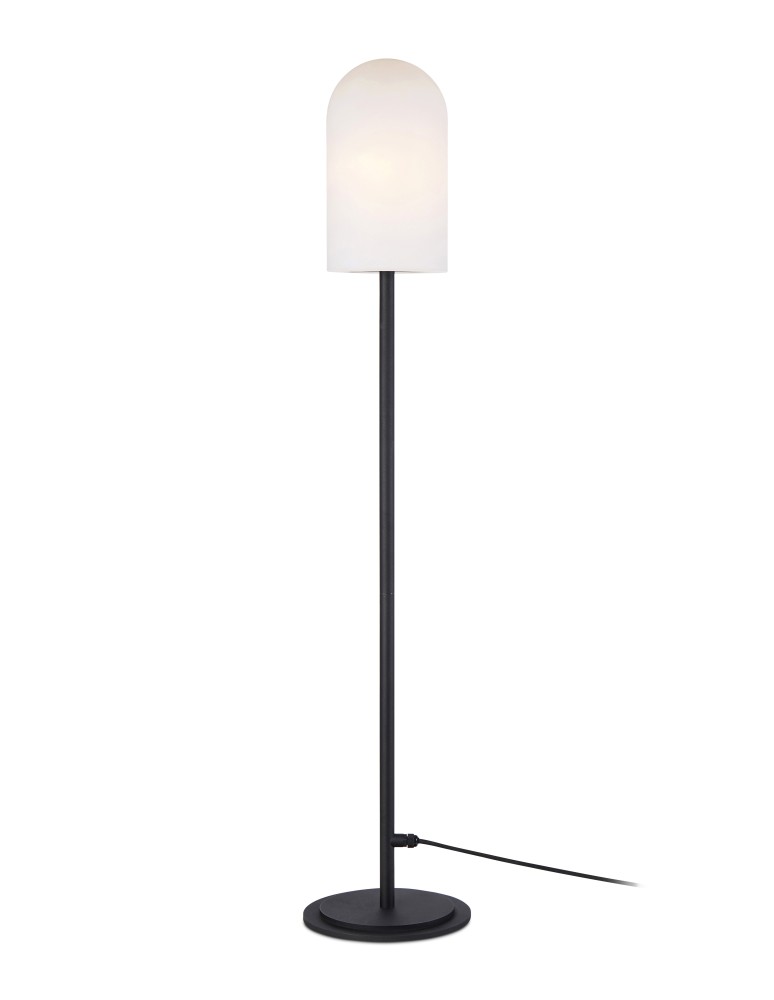 Portable garden lamps - Markslojd AFTERNOON Floor 1L Large Black/White IP44 107998 - product kolory-swiatla.pl 1