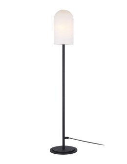 Markslojd AFTERNOON Podłogowa 1L Duża Czarna/Biały IP44 107998