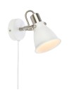 Markslojd ALTON Wall lamp 1L White 107857
