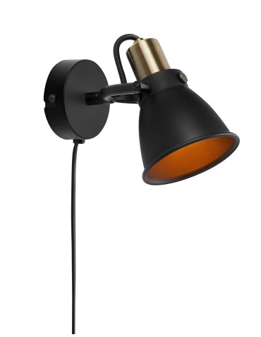 Markslojd ALTON Wall lamp 1L Black 107856