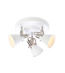 Loft ceiling lamps - industrial - Markslojd ALTON Ceiling 3L White 107855 - product 1