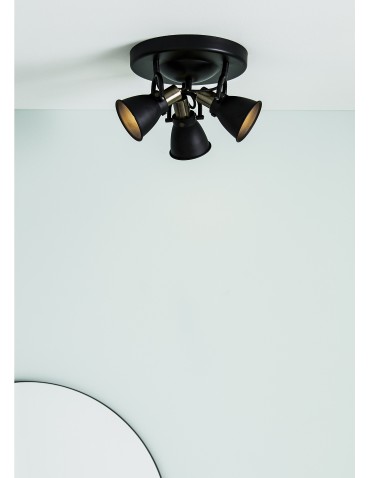 Markslojd ALTON Ceiling 3L Black 107854 - product 2
