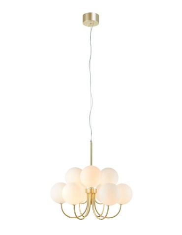 Markslojd BIANCO Pendant 9L Gold/White 107994