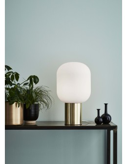 Markslojd BROOKLYN Stołowa 1L 44cm Złoty Szczotkowany/Biały 107868 - produkt 2