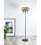Floor lamps - Markslojd CROWN Floor 3L Black/Smoky 107947 - product 2