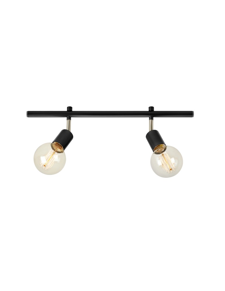 Configurable lighting systems - Markslojd EXPAND Spot 2L 50cm E27 Cylinder Black 107969 - product kolory-swiatla.pl 1