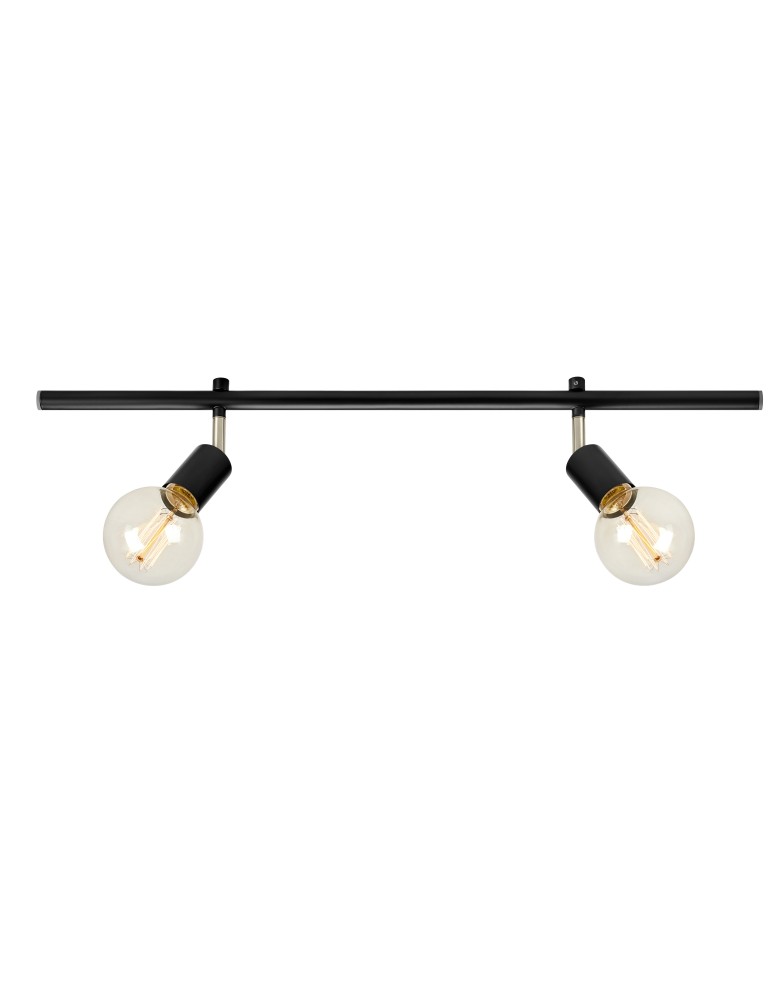 Configurable lighting systems - Markslojd EXPAND Spot 2L 70cm E27 Cylinder Black 107972 - product kolory-swiatla.pl 1