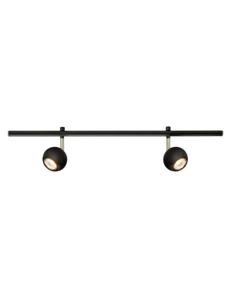 Configurable lighting systems - Markslojd EXPAND Spot 2L 70cm Gu10 Round Black 107974 - product kolory-swiatla.pl 1