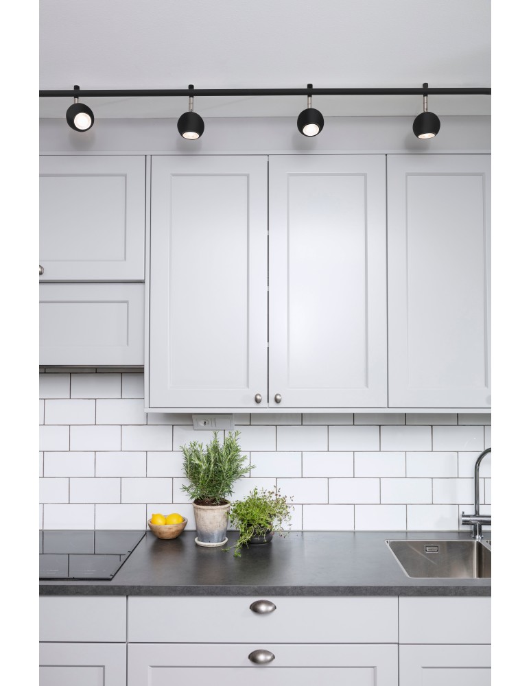 Configurable lighting systems - Markslojd EXPAND Spot 2L 70cm Gu10 Round Black 107974 - product kolory-swiatla.pl 2