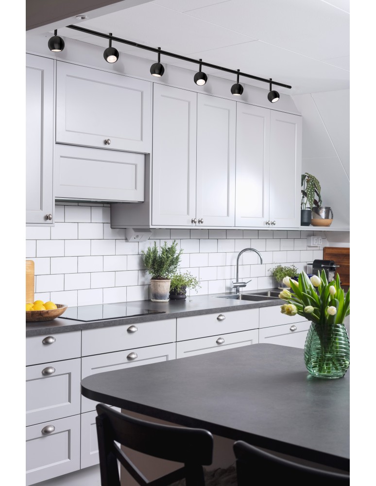 Configurable lighting systems - Markslojd EXPAND Spot 2L 70cm Gu10 Round Black 107974 - product kolory-swiatla.pl 3