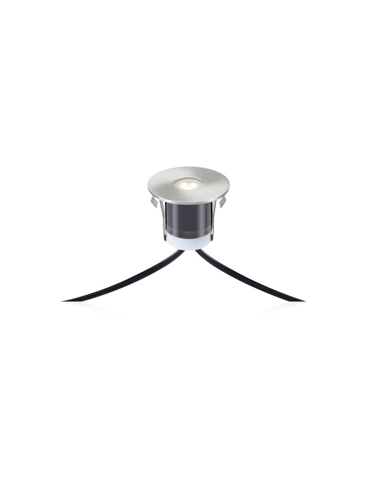 Overhead and ground lights - Markslojd GARDEN 24 Decklight 3-set 0.8W Steel 107988 - product kolory-swiatla.pl 1