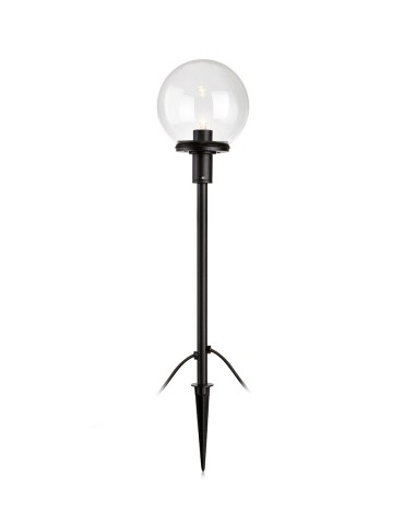 Markslojd GARDEN 24 Ball Post 60cm Black/Transparent 107283