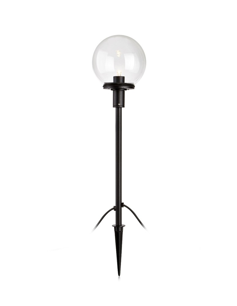 Markslojd GARDEN 24 Ball Post 60cm Black/Transparent 107283