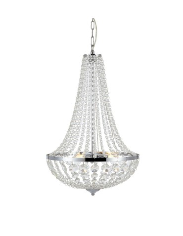 Markslojd GRÄNSÖ Chandelier 3L Chrome/MC IP44 107551