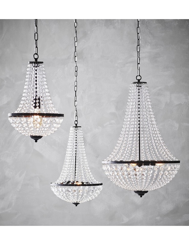 Glamour chandeliers - Markslojd GRÄNSÖ Pendant 2L Black/MC 107027 - product kolory-swiatla.pl 3