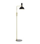 Floor lamps - Markslojd LARRY Floor 1L Black/Gold Brushed 106972 - product 1