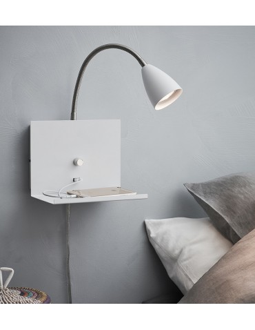 Markslojd LOGI Wall lamp 1L White 107140 - product 2