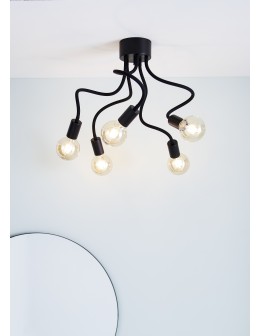 Markslojd MEDUSA Ceiling 5L Black/Grey 107931 - product 2