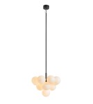 Pendant lamps spheres - Markslojd MERLOT Pendant 13L Black/White 107911 - product 1