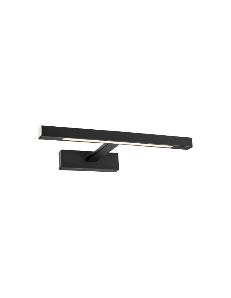Bathroom wall lamps - Markslojd NEPTUNUS Wall lamp 6W LED Black IP44 107910 - product kolory-swiatla.pl 1