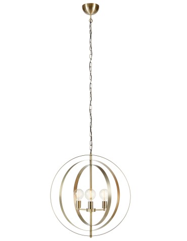 Markslojd ORBIT Pendant 3L Antique 107941