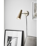 Scandinavian style wall lamps - Markslojd PEAK Wall lamp 1L Antique 107899 - product 2