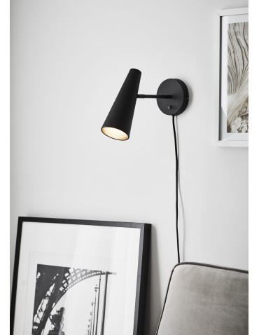 Markslojd PEAK Kinkiet 1L Czarna 107898 - produkt 2