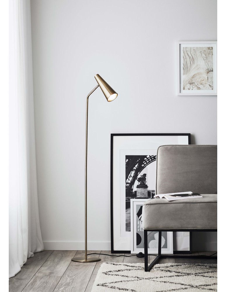 Floor lamps - Markslojd PEAK Floor 1L Antique 107901 - product kolory-swiatla.pl 2