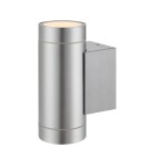 Outdoor wall lamps - Markslojd PIPE Wall lamp 2L Aluminum IP44 107917 - product 1