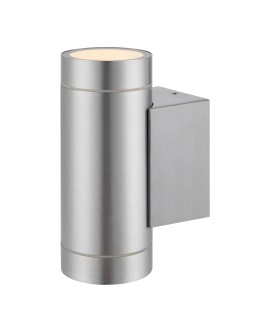 Markslojd PIPE Wall lamp 2L Aluminum IP44 107917
