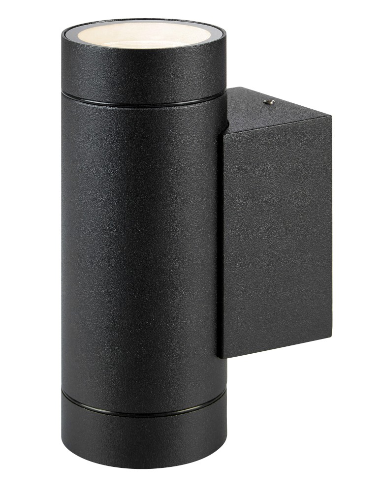 Outdoor wall lamps - Markslojd PIPE Wall lamp 2L Black IP44 107916 - product kolory-swiatla.pl 1