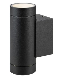 Markslojd PIPE Kinkiet 2L Czarna IP44 107916