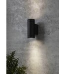 Outdoor wall lamps - Markslojd PIPE Wall lamp 2L Black IP44 107916 - product 2