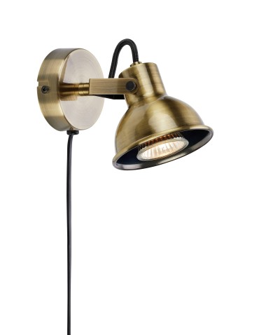 Markslojd ROCCO Wall lamp 1L Antique 107853