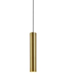 Pendant tube lamps - Markslojd RUBEN Pendant 1L Brushed Gold 107880 - product 1