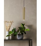 Pendant tube lamps - Markslojd RUBEN Pendant 1L Brushed Gold 107880 - product 2