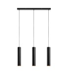 Pendant tube lamps - Markslojd RUBEN Pendant 3L Black 107882 - product 1