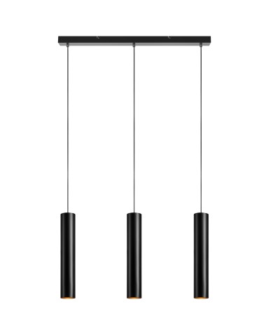 Markslojd RUBEN Pendant 3L Black 107882