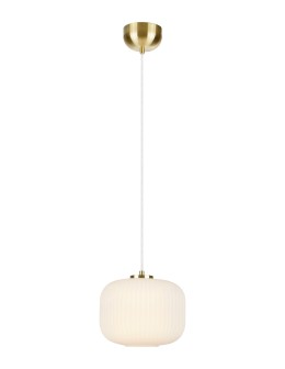 Markslojd SOBER Wisząca 1L Złoty Szczotkowany/Biały 107918