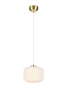 Markslojd SOBER Pendant 1L Brushed Gold/White 107918