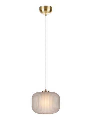 Markslojd SOBER Pendant 1L Brushed Gold/Smoked 107919