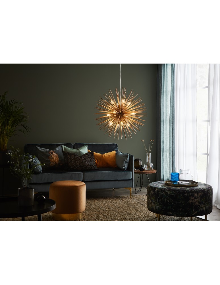 Pendant lamps - Markslojd SOLEIL Pendant 9L Gold 107752 - product kolory-swiatla.pl 3