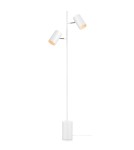 Youth floor lamps - Markslojd TWIN Floor Floor 2L White 107948 - product 1